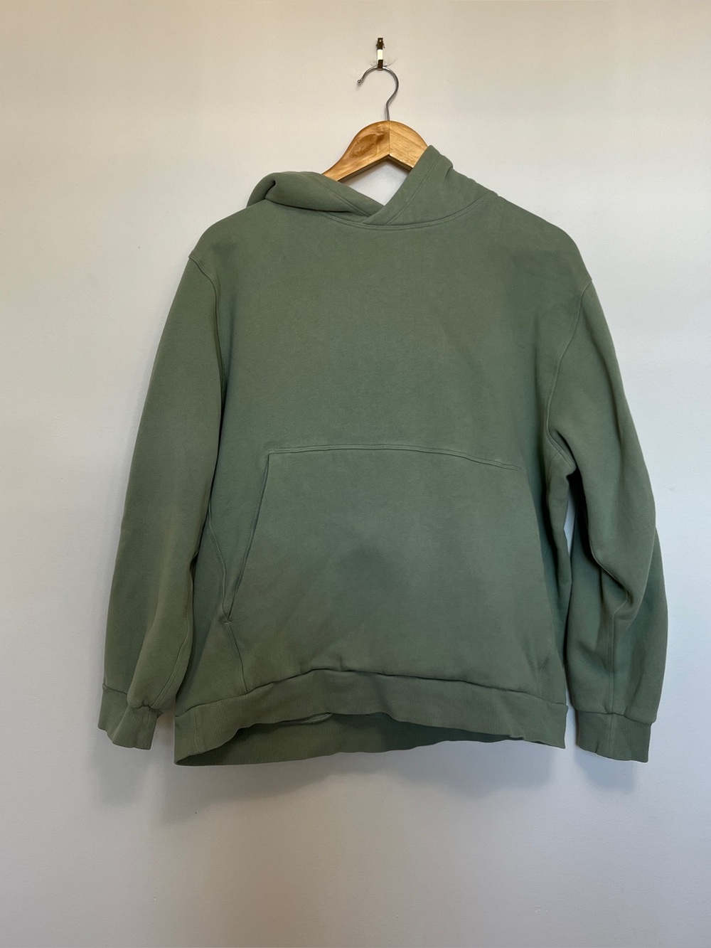 Lululemon Mens Steady State Light Green Hoodie Size M
